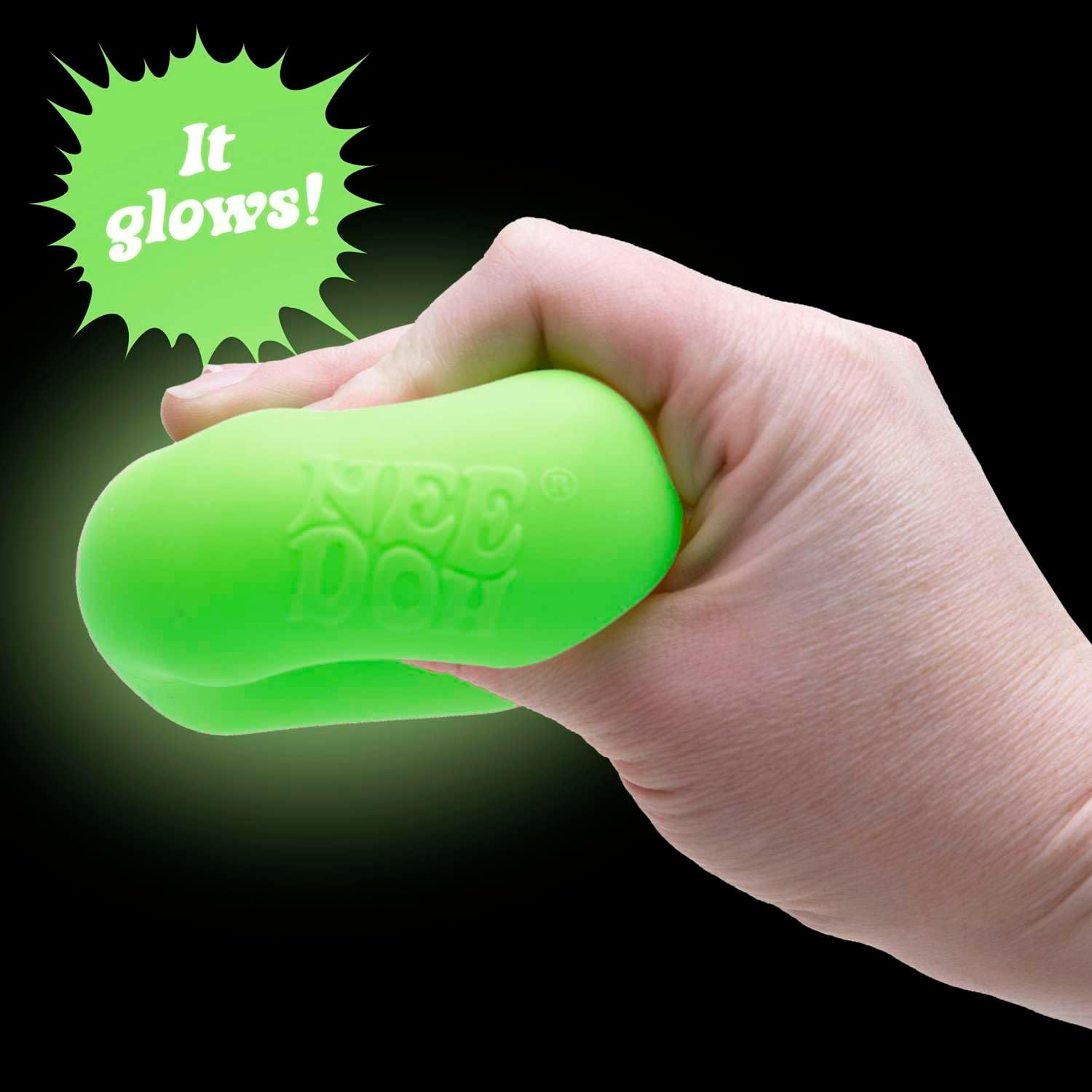 NeeDoh Glow In The Dark Cube