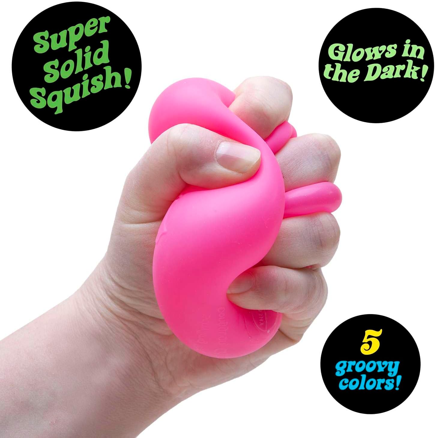 NeeDoh Glow In The Dark Cube