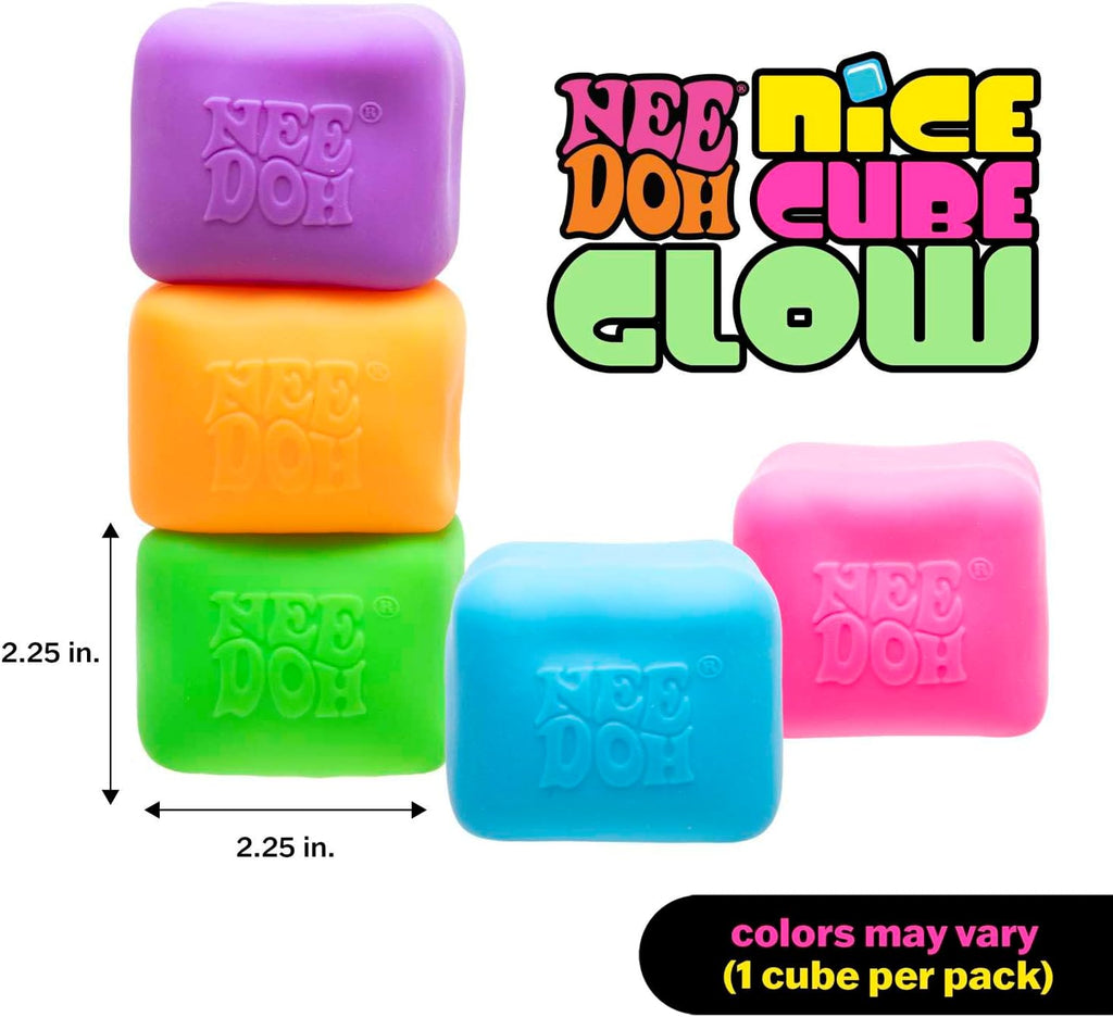 NeeDoh Glow In The Dark Cube
