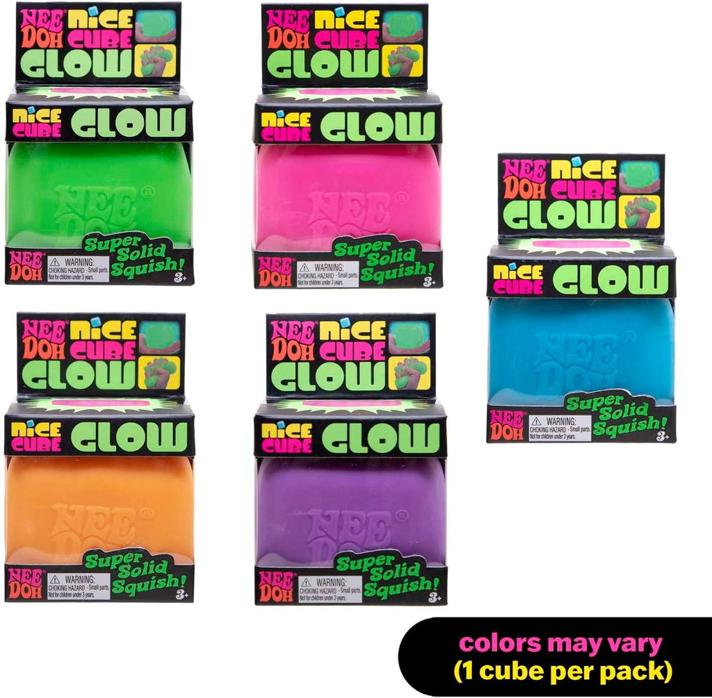 NeeDoh Glow In The Dark Cube