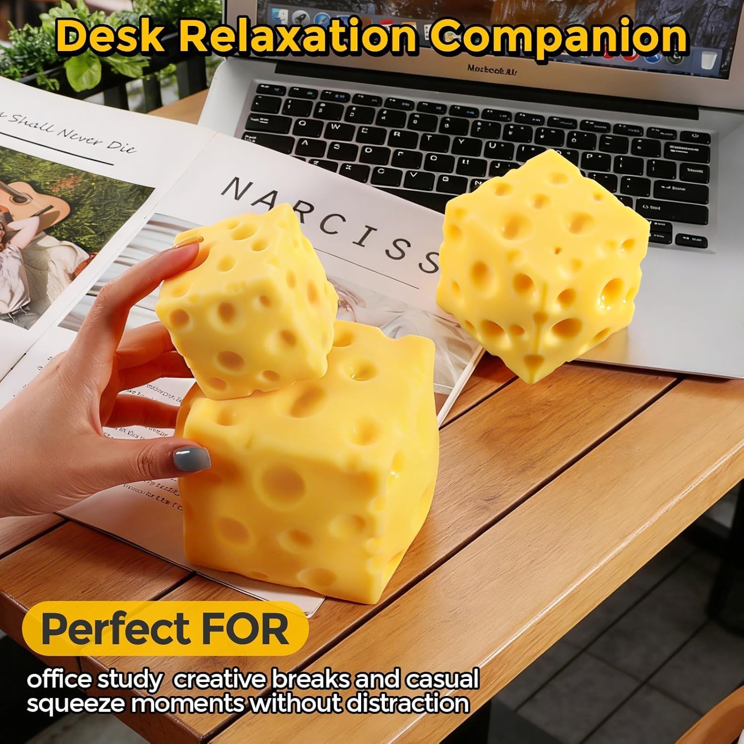 Cute Cheese Stress Relief Fidget