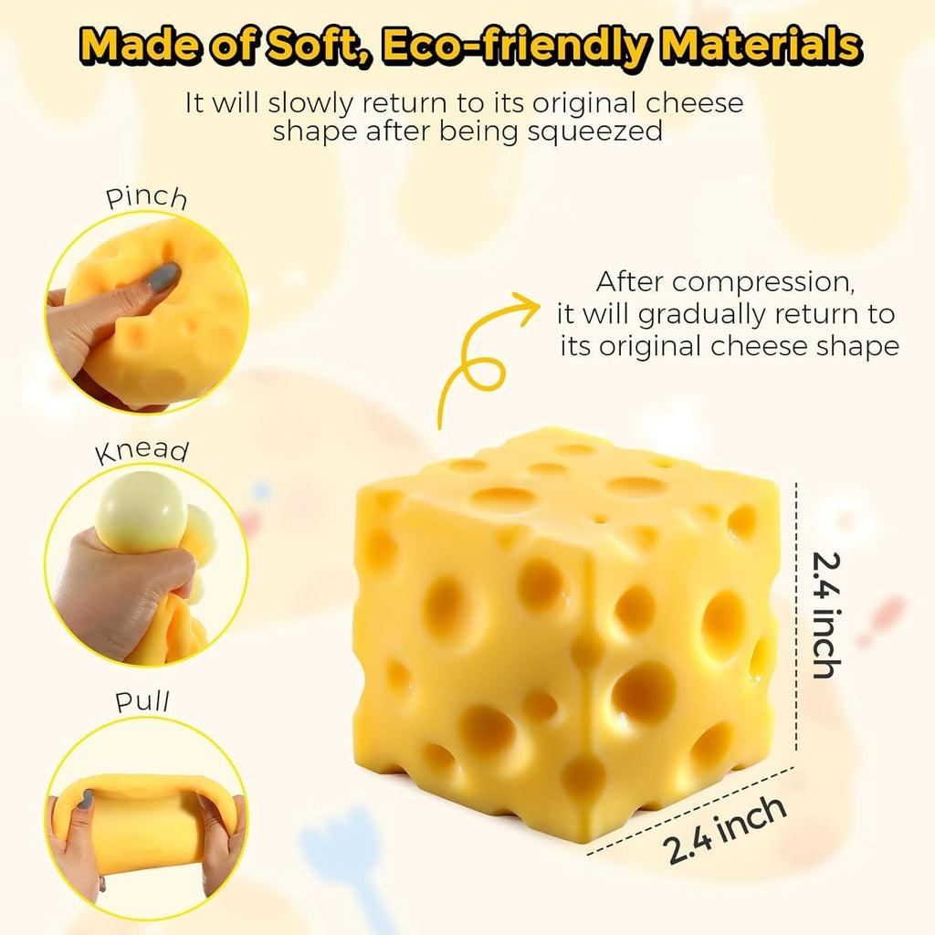 Cute Cheese Stress Relief Fidget