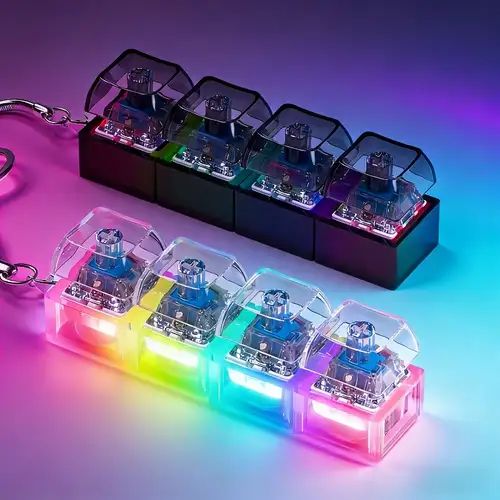 Fidget Clicker Keyboard, Fidget Keychain