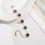 Gold Four Leaf Clover Bracelet