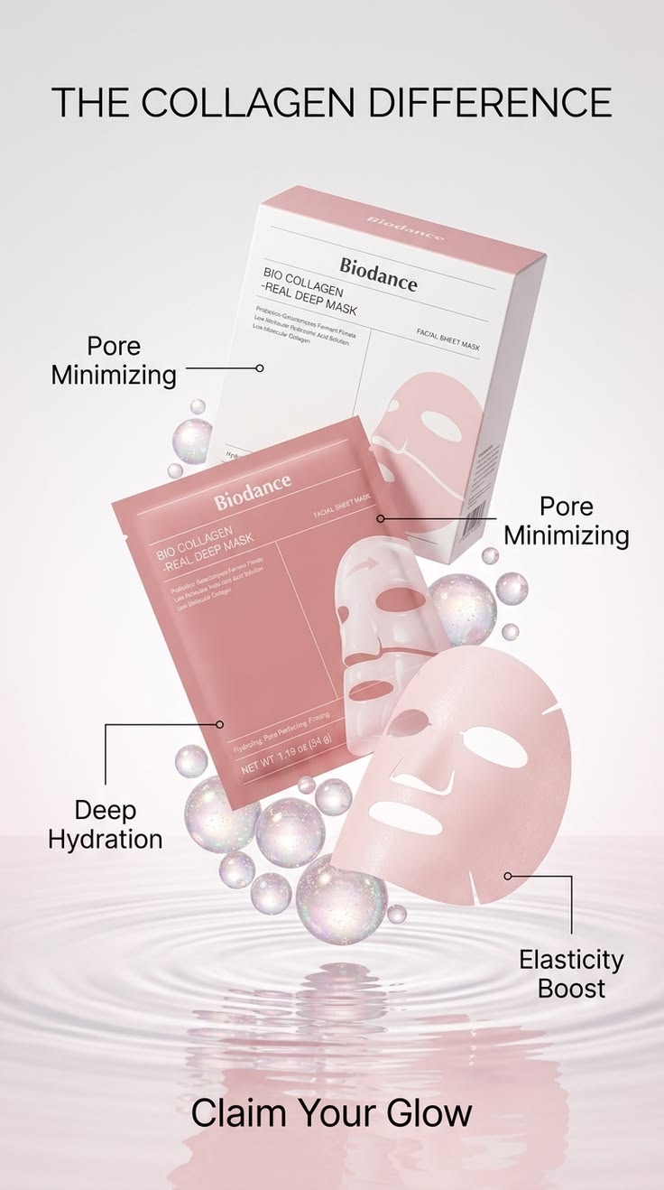 BIODANCE Bio-Collagen Real Deep Mask 34g × 4ea
